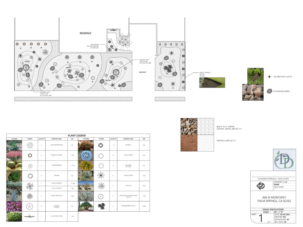 Palm Springs Desert Landscape Design